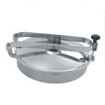 Manway Round Techno Handle Open Out Double Arm 500MM, Grade 304, EPDM Seal (Type 50/1D/A4) Manway Round Techno Handle Open Out Double Arm 500MM, Grade 304, EPDM Seal (Type 50/1D/A4)