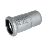 End Cap 15 mm 316L w/ Black EPDM O-Ring Inoxpres