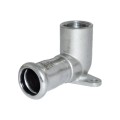 Wall Plate Elbow 90D FF